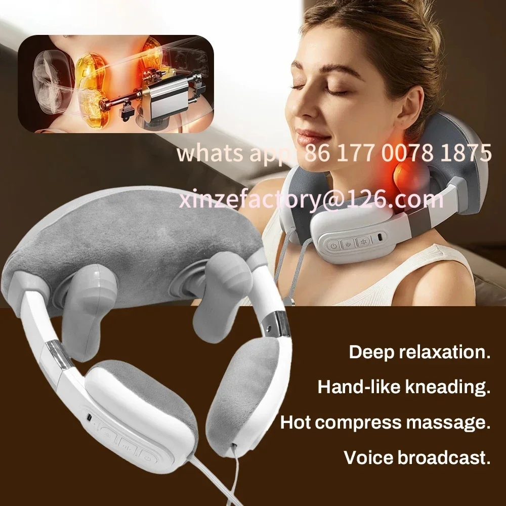 

Customizable Simulated Finger Massage Multifunctional Adjustable in Multiple Neck Massage Shawl Constant Temperature Heating
