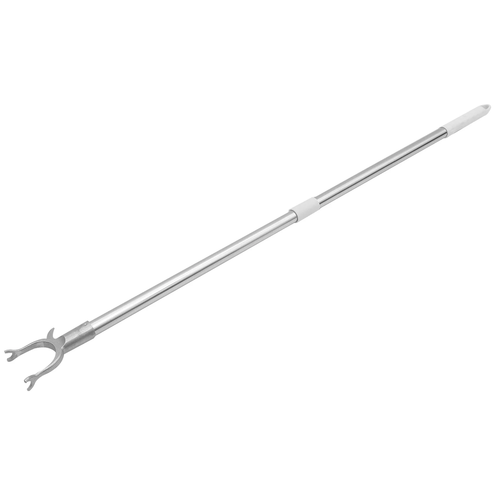 

Stainless Steel Clothes Reach Stick Adjustable Rod for Clothing Household Sturdy Clothesline Rod Easy Installation and