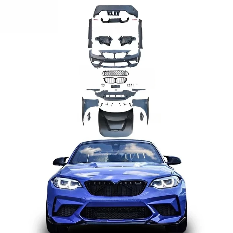 

Комплект для модификации автомобиля: расширение кузова, передний и задний бамперы, капот