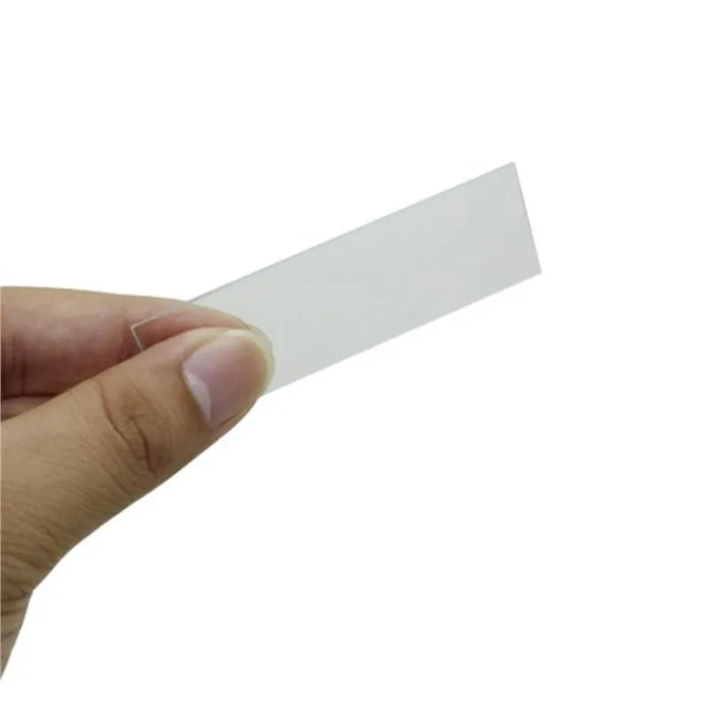 50pcs/box Microscope Slides Clear Glass Ground Edges for Lab MicroscopeLab Supplies