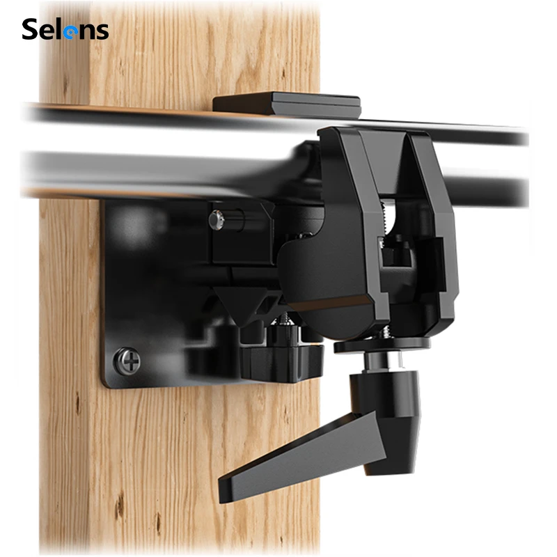 

Многофункциональный зажим Eagle Claw Selens Almighty, универсальный сверхмощный металлический зажим для кронштейнов для вспышек, C-подставки, штативов, камер