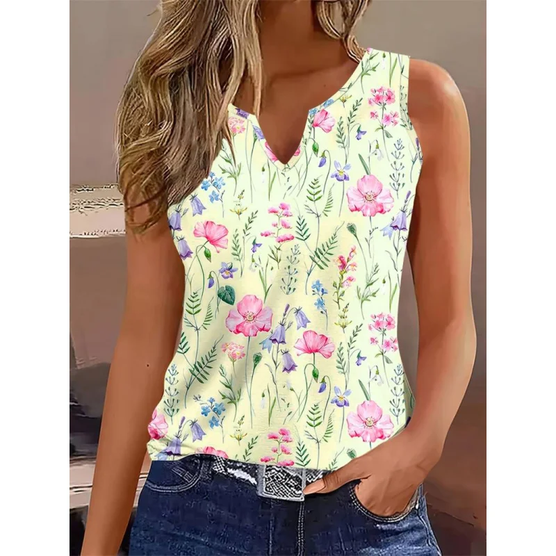 

Европейская и американская летняя женская мода, новый повседневный высококачественный жилет без рукавов с круглым вырезом, топ