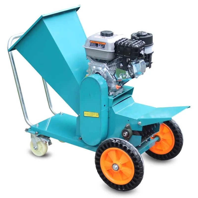 Multifunctional garden tool  Fruit tree branches and strips crushing and kneading movable household small forage