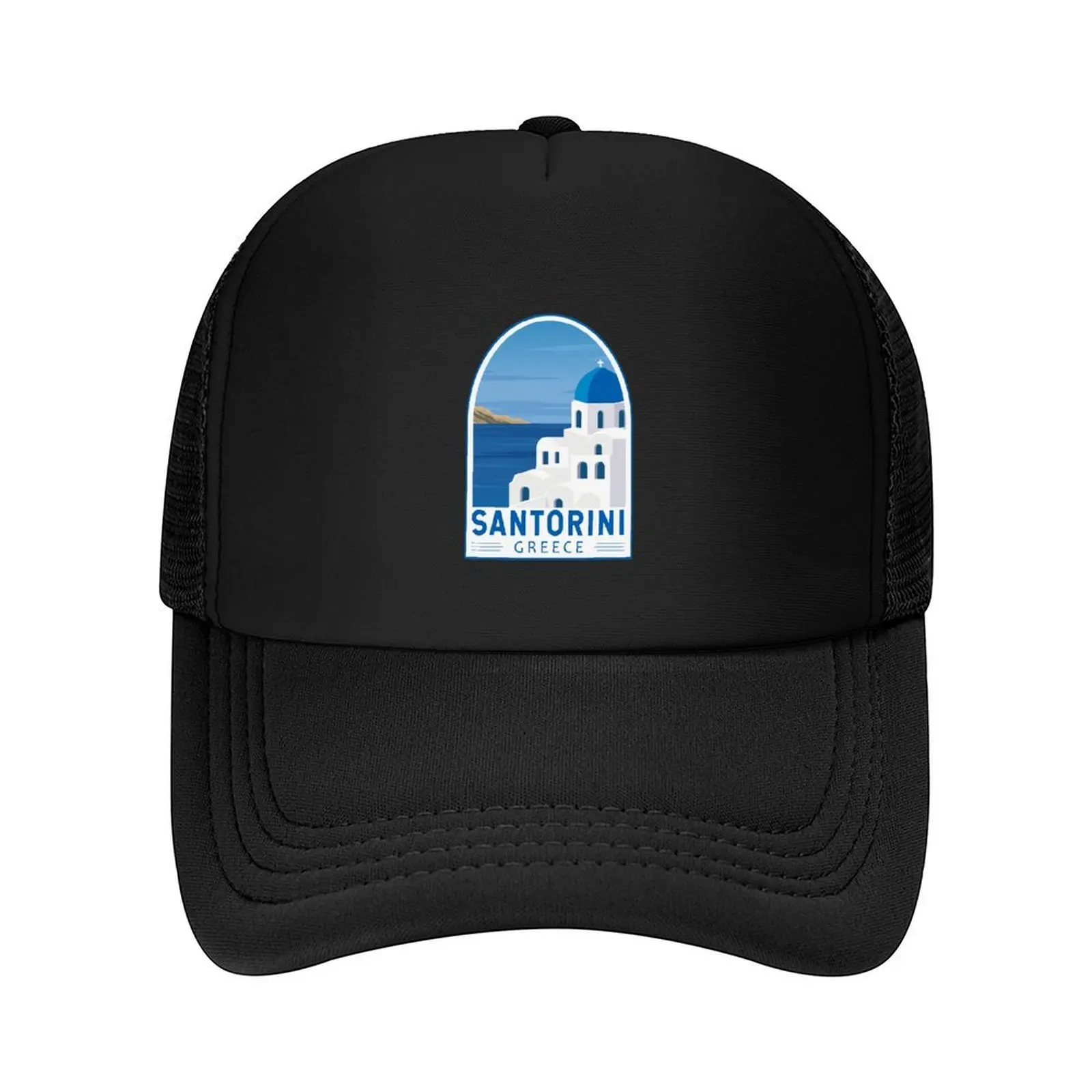 

Santorini Greece Retro Emblem Baseball Cap Anime western Hat Luxury Hat designer cap Women's Hats 2025 Men's