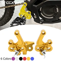 Electric Dirt Pit Bike Pedal Mount Support Bracket Foot Pegs Fixing Bracket Rests For Surron Light Bee X S For Segway X160 X260