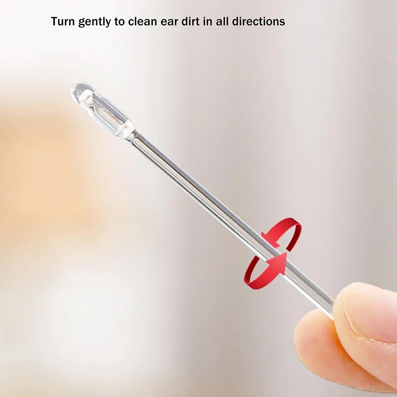 24pcs Disposable Sticky Ear Diggers Pick Soft Ear Wax Removal Tool Reusable Ear Cleaner for Adults Kids Elderly Earwax Remover - Image 4