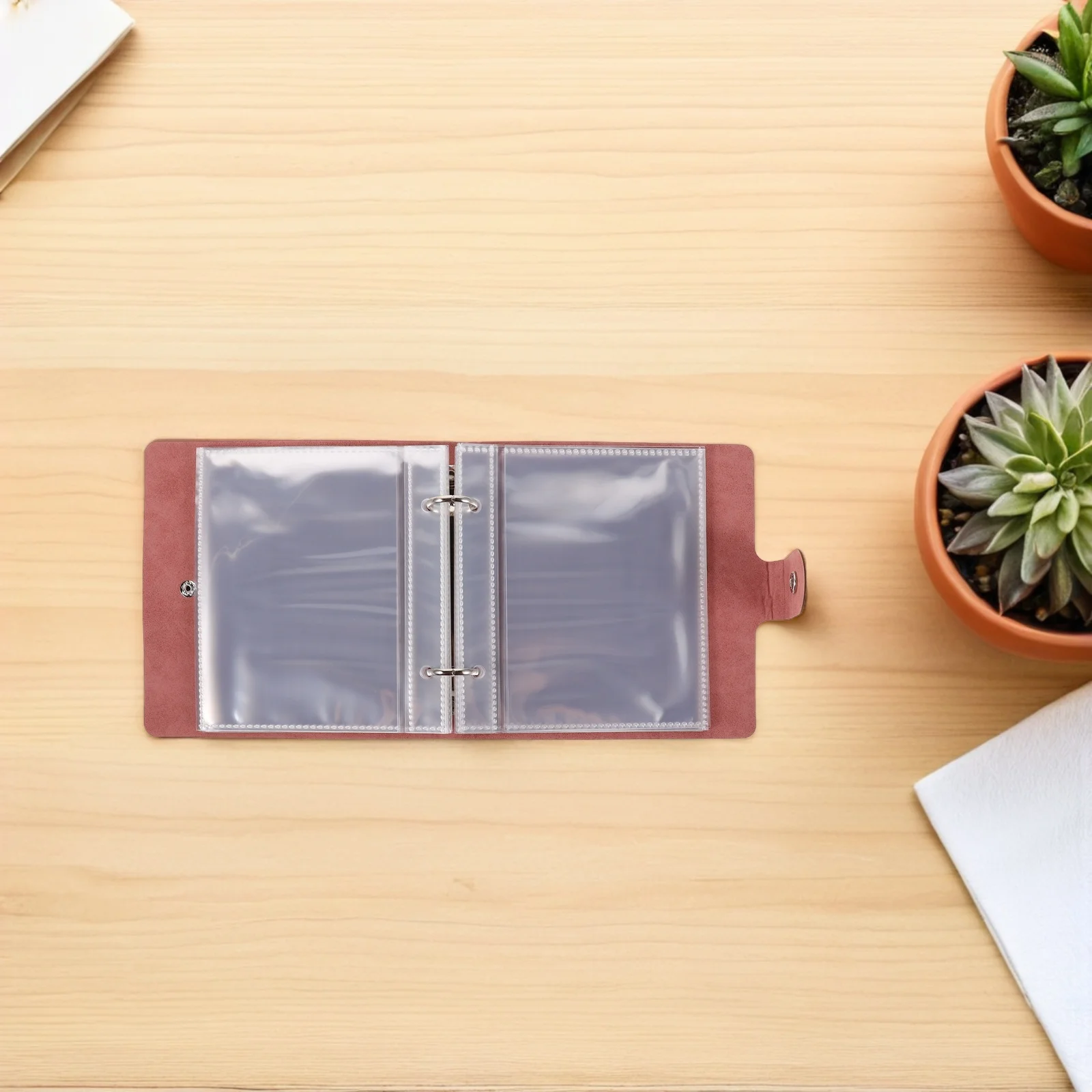 1Set Seed Packet Storage Book Functional Binder Format Holds 50 Envelopes 25 Pockets Ideal for Gardening Education Breeding