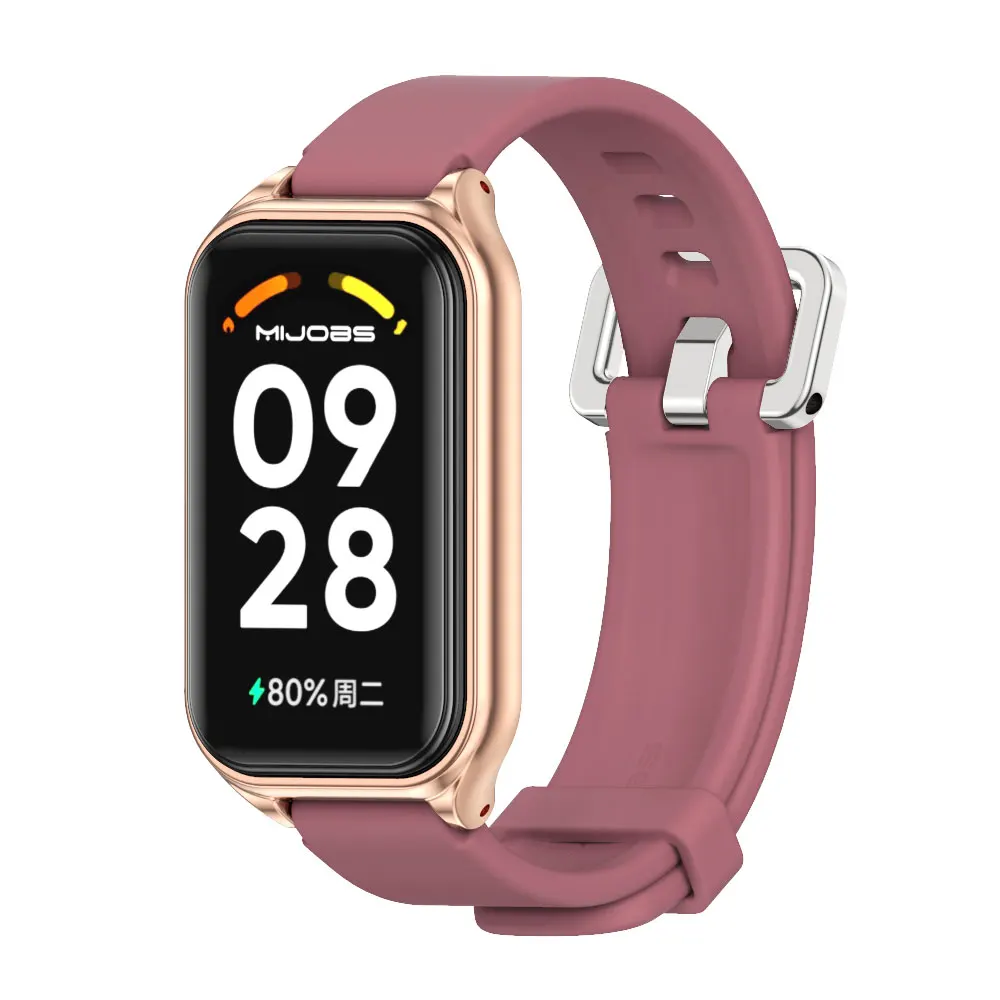 Strap for Redmi Band 2 Bracelet Silicone Wristband Replacement Accessories Waterproof Watch Band for Redmi Smart Band 2 Correa