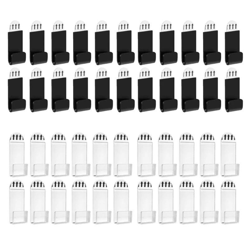 

Acrylic Album Record Wall Mount 18Pcs Self Adhesive Display Shelves for Album