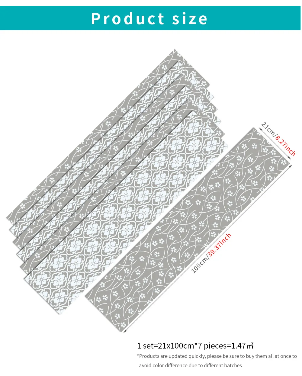Adhesive Wallpaper for Wall Self-Stick Anti-Grease Peel & Stick Cabinet Film Light Gray Wood Grain for Stairs Furniture Kitchen