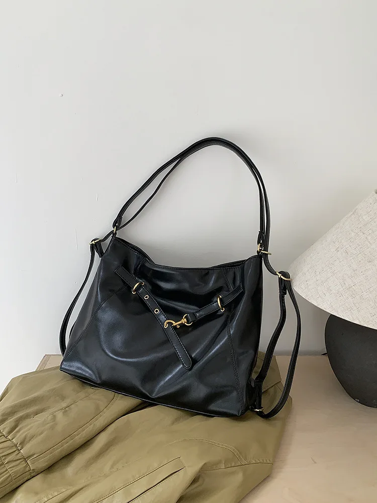 CGCBAG Tas Tote Wanita Desainer Mewah Fashion Tas Bahu Wanita Kapasitas Besar Tas Tangan Merek Asli Kulit PU Kualitas Tinggi