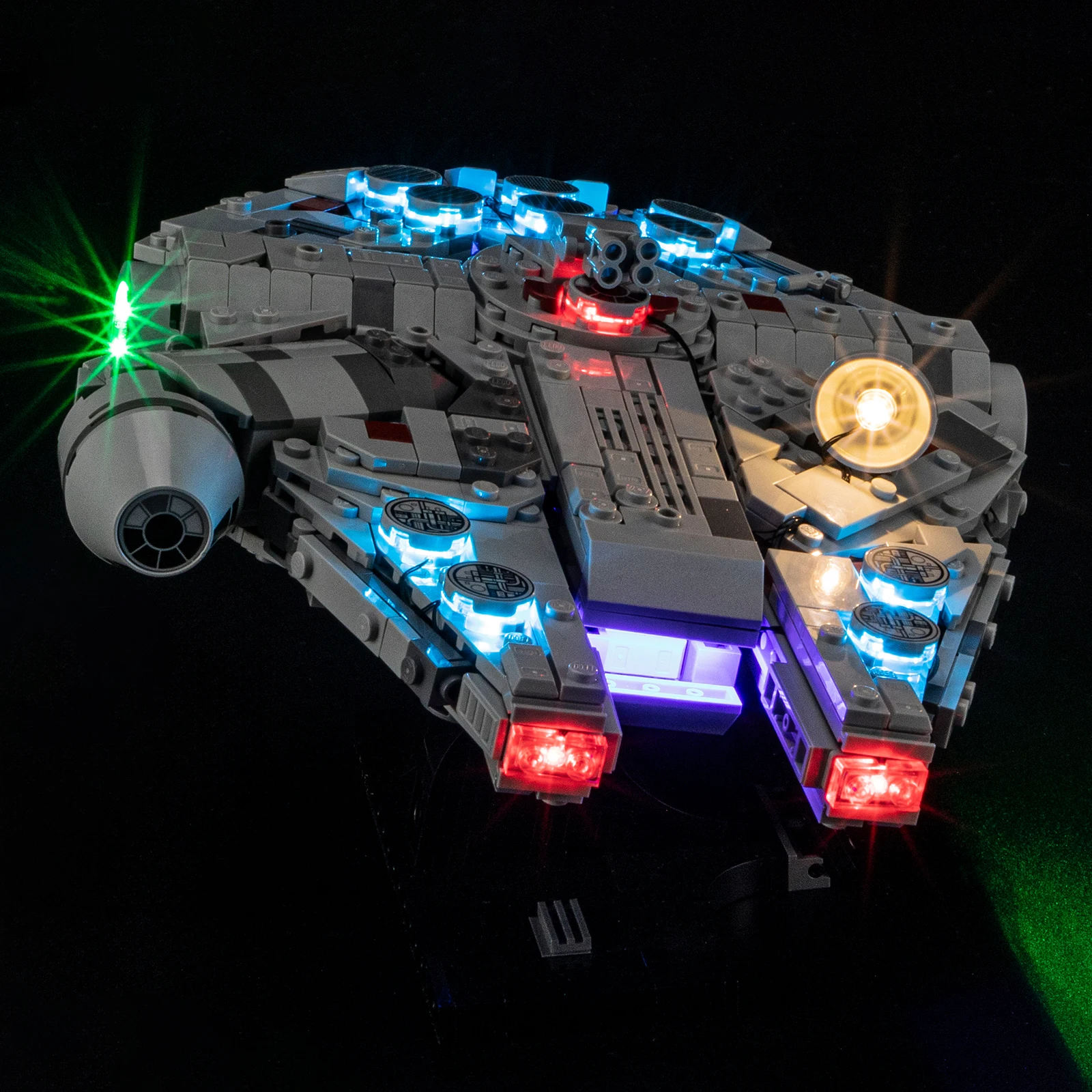 HPROSPER 5V LED Lighting (No Model) For LEGO 75375 Star Wars Millennium Falcon Light Up your Building Blocks With Battery box