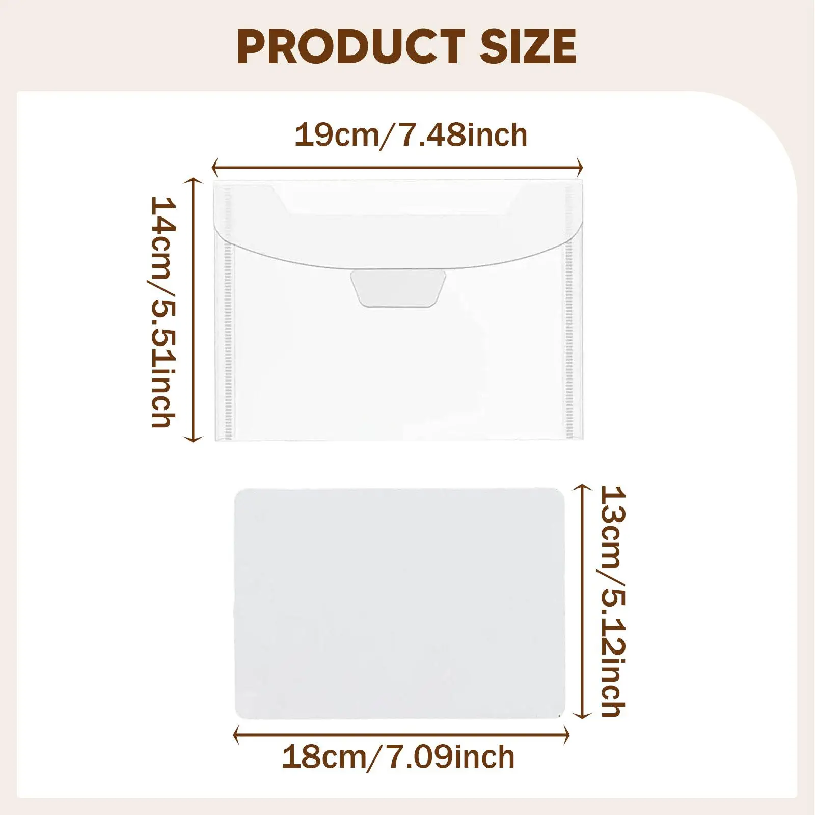 لوحات تخزين طوابع شفافة لتنظيم لوازم القصاصات والسمك والديكور والحرف الورقية DIY وصناعة البطاقات والستنسل #6