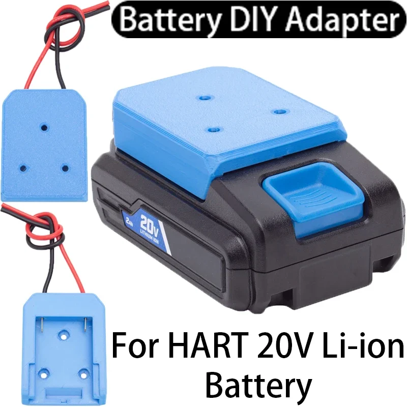 

Battery DIY Adapter For HART 18V Lithium Battery 14AWG Wires for Rc Car Power Tool Accessories