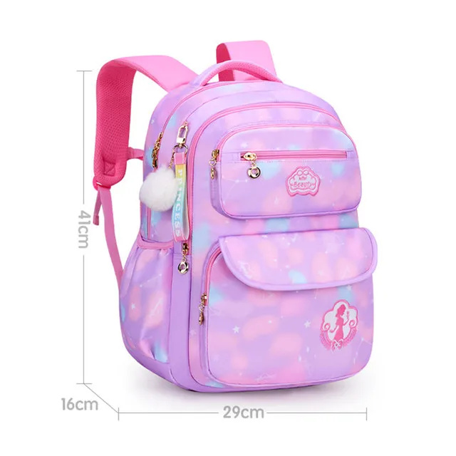 AyeBeau Mädchen Schultasche Rucksack Rucksack für Teenager Frauen Kinder weiblich rosa Schultasche primäre hohe Rucksack Klasse Teenager Kind Kinder 7