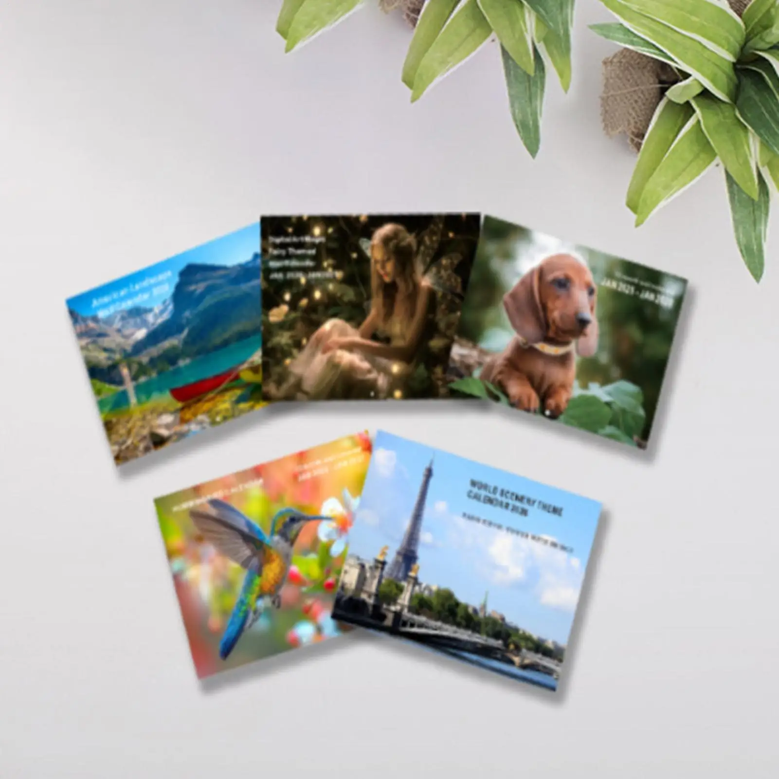 Calendar 2027 Natural American Landscape Jan. To Dec. Planner Big Grid Wall Calendar for Home School Reading Study Task Exercise