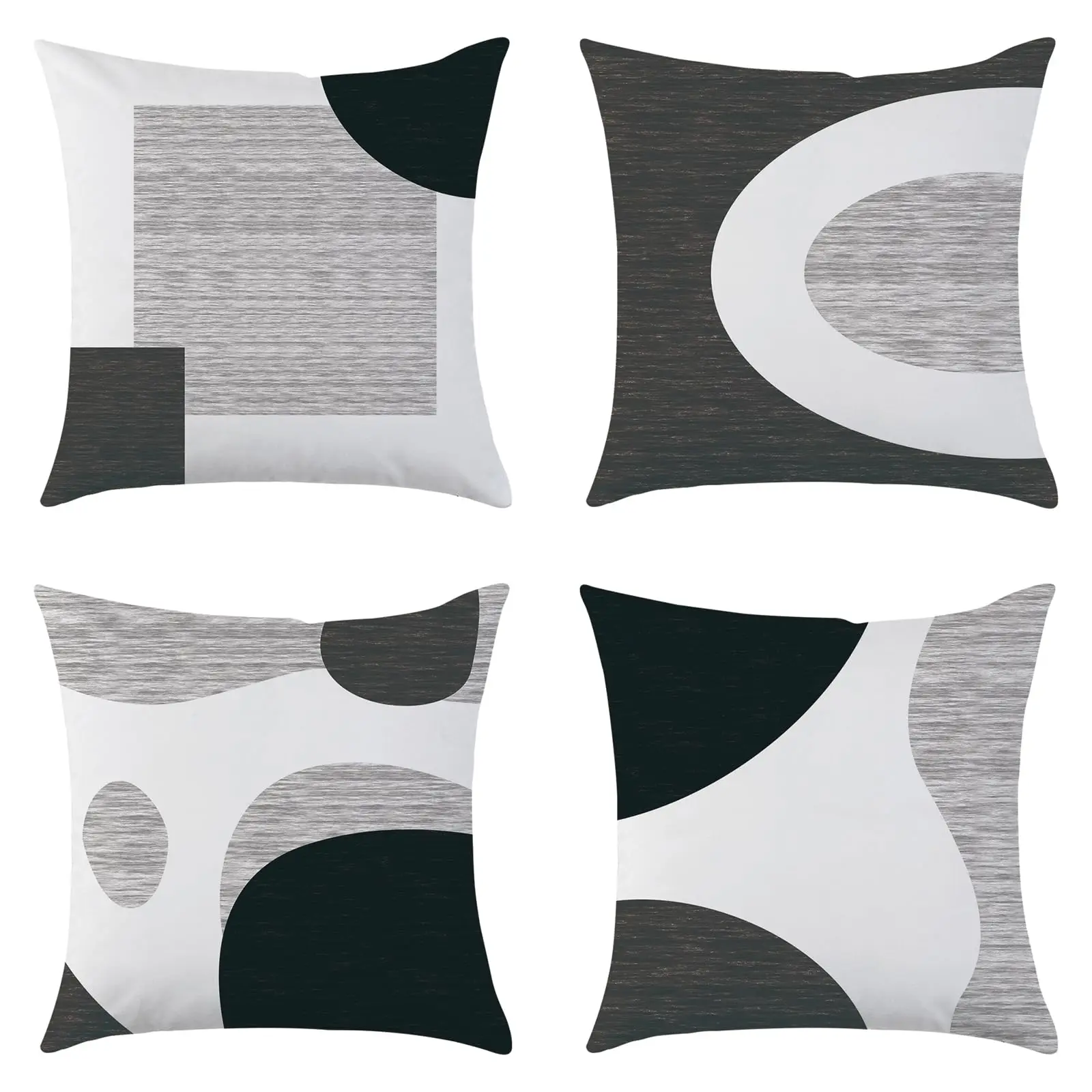 

Home Decor Modern Geometric Pattern Digital Print Pillow Covers Pattern Cushion Cover Suitable For Sofa Bedroom Car Pillow Cover
