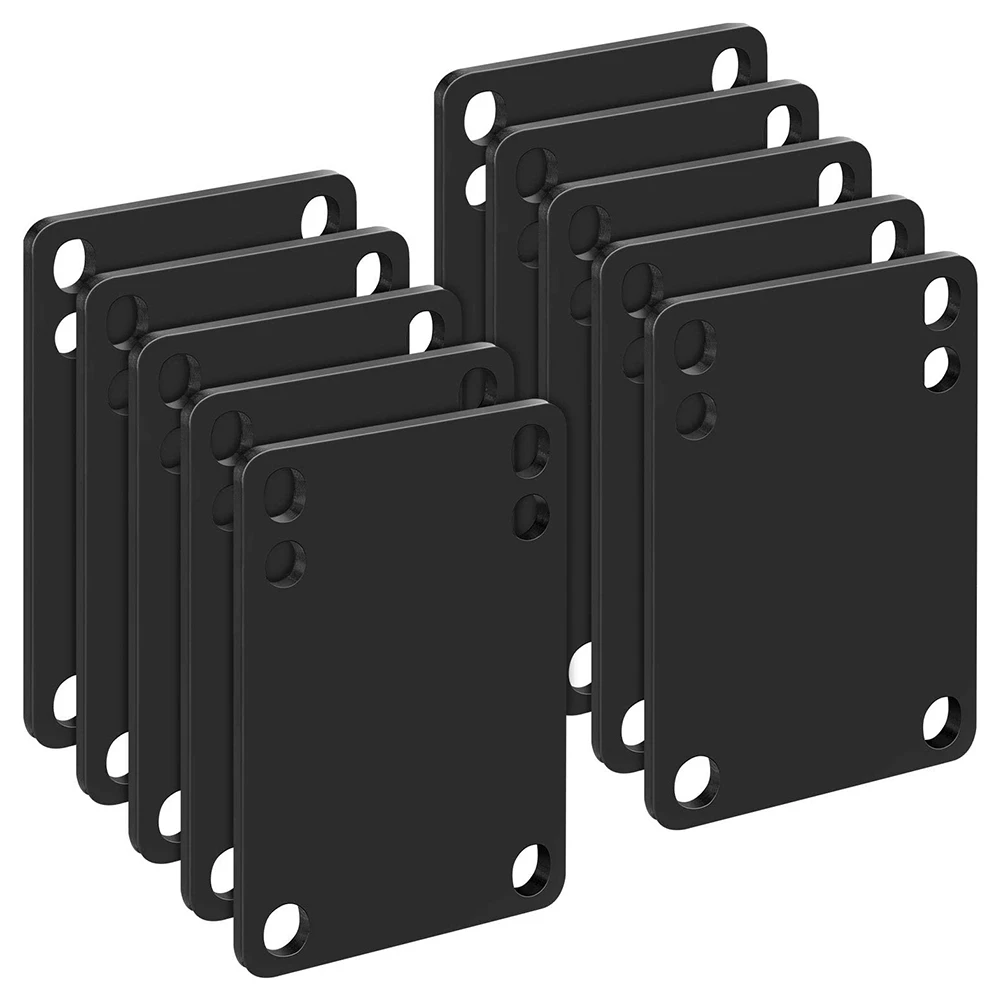 10 Pcs 3 mm Skateboard Riser Shock Pads Longboard Rise Pads Skateboard Shock Pads Soft Longboard Shockpads Rich