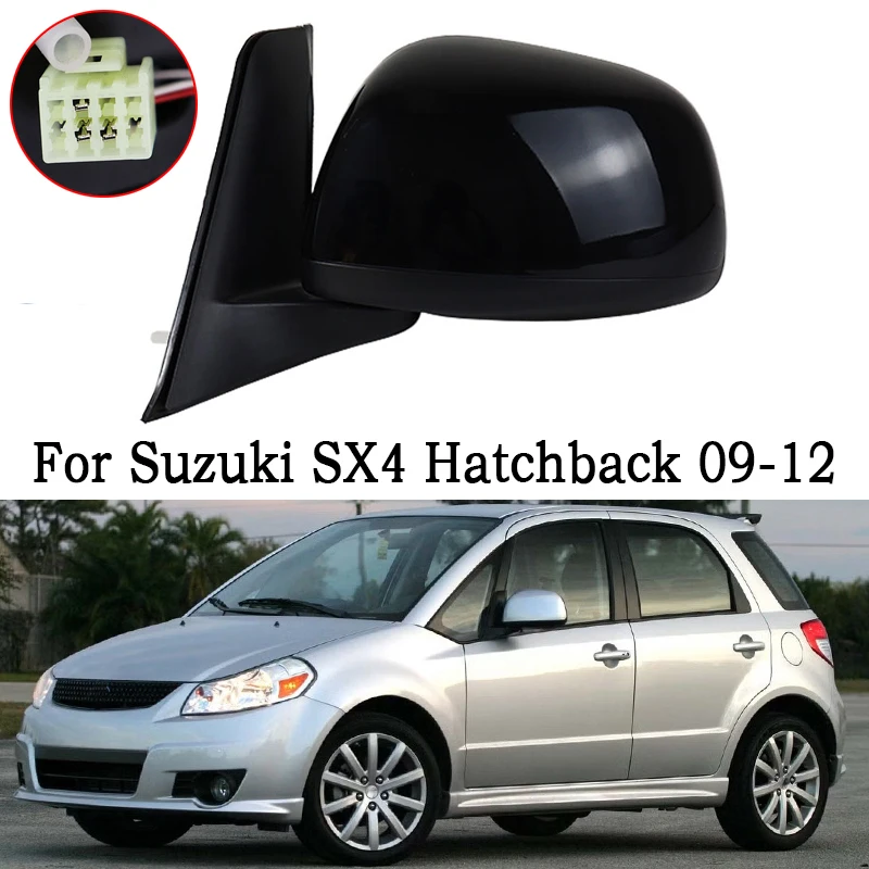 

Car Accessories Side Rearview Mirror For Suzuki SX4 Hatchback 2009-2012 Electric Rear View Mirror Assembly