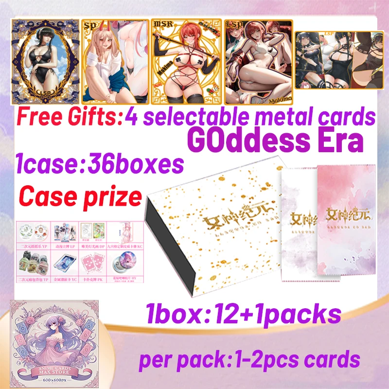 

2024 Newest Goddess Era Goddess Story Collection Card Waifu Swimsuit CCG ACG TCG World Trading Hobbies Gift