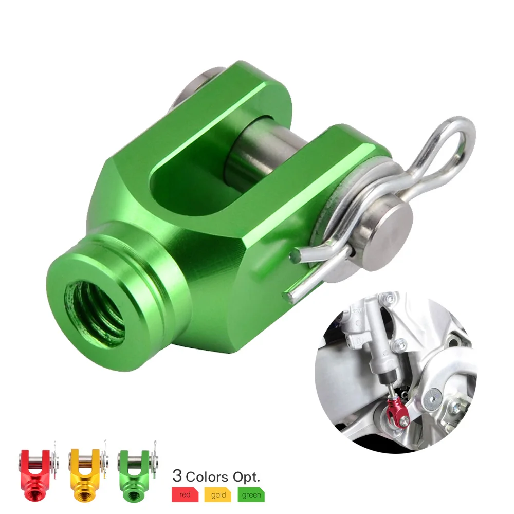 

Motorcycle For KAWASAKI KX80 KX85 KX100 KX125 KX250 1998-2018 KLX125 KLX150S KLX250 D-TRACKER 125 Billet Rear Brake Clevis