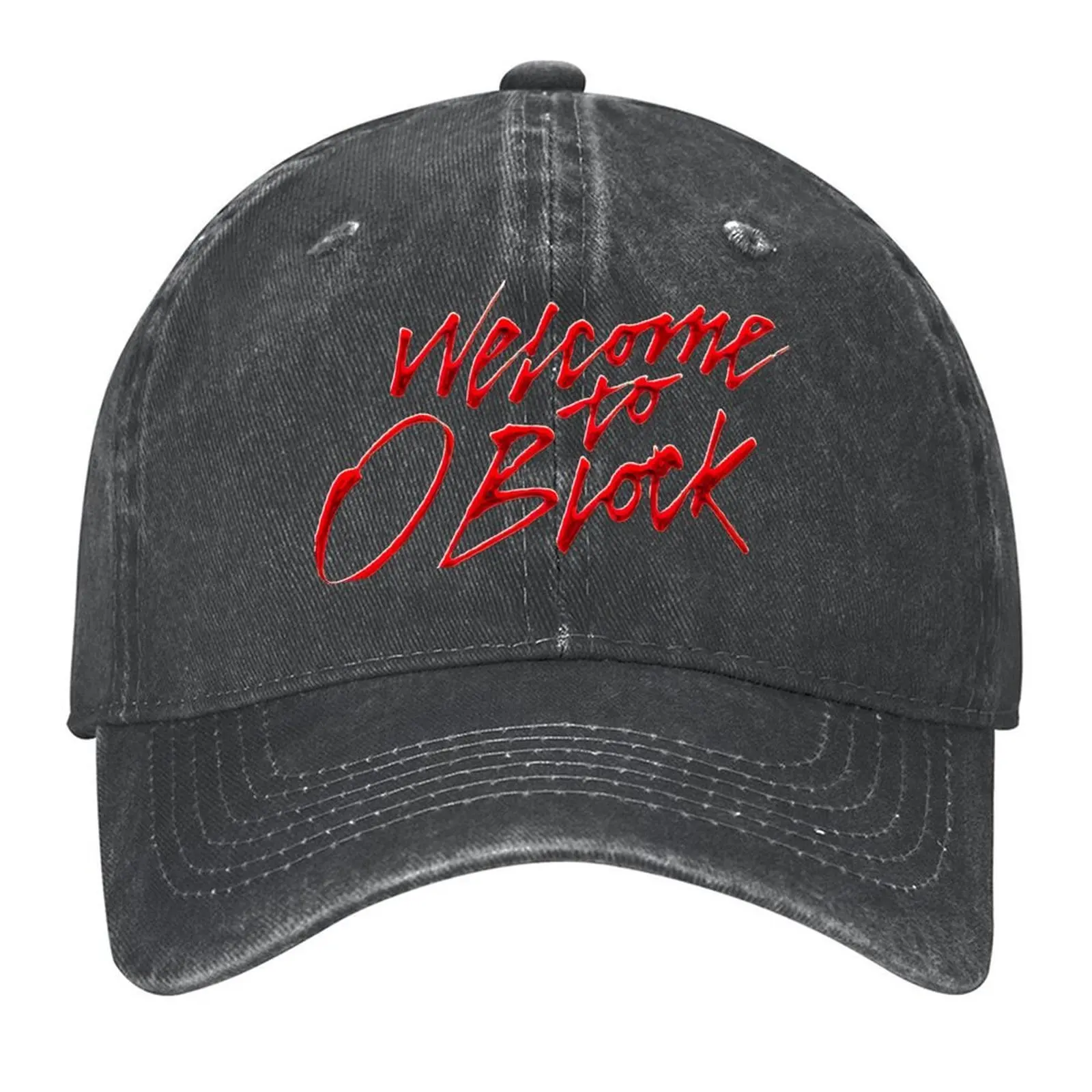 

Welcome To OBlock Baseball Cap custom Hat dad hat hats for men Sunscreen Golf Women Men's