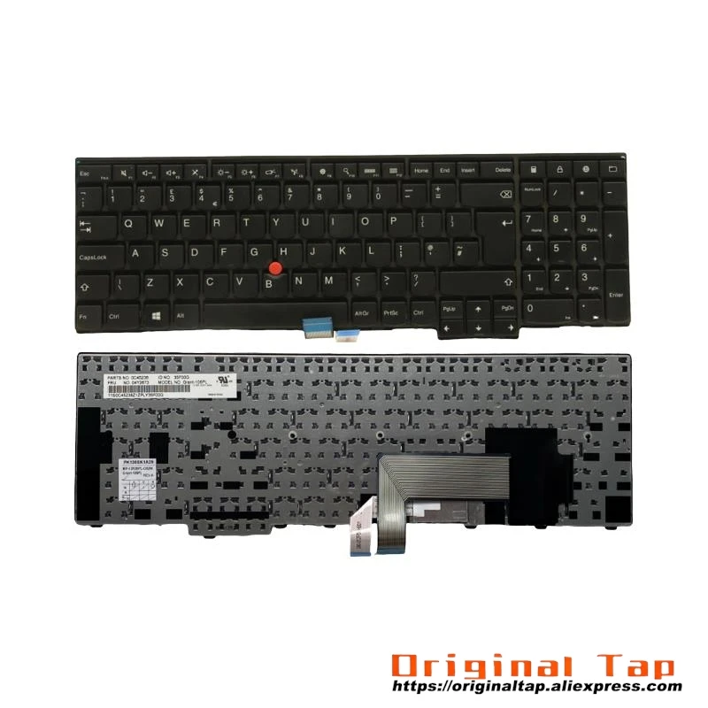 

UK English Keyboard for Lenovo Thinkpad E531 E540 04Y2681 04Y2718
