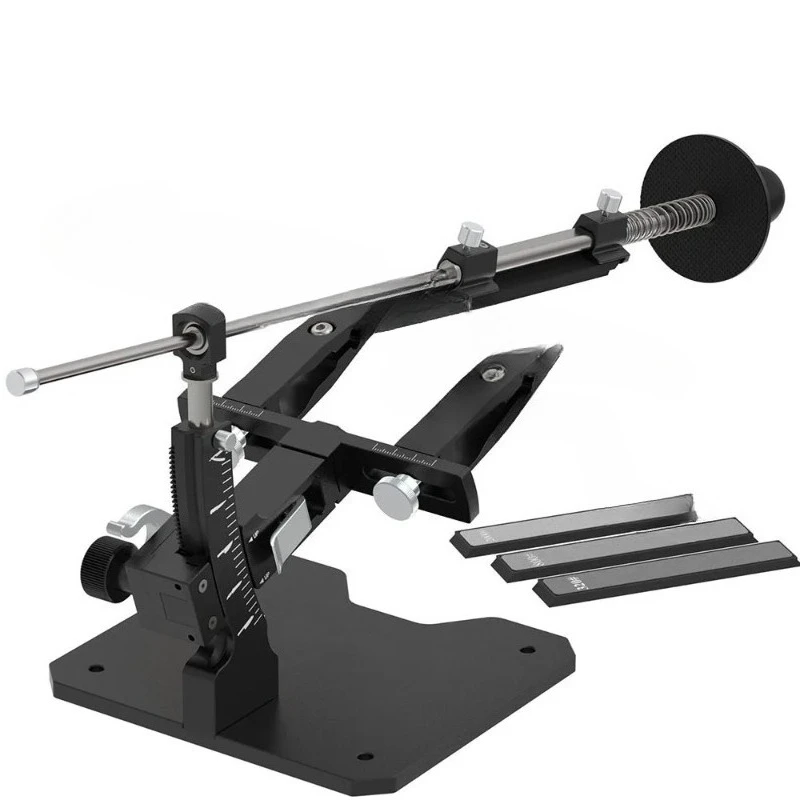 Professional Aluminium Fixed Angle Sharpening Frame 360° Flip High Precision Sharpener Tool for Kitchen Knives And Tools
