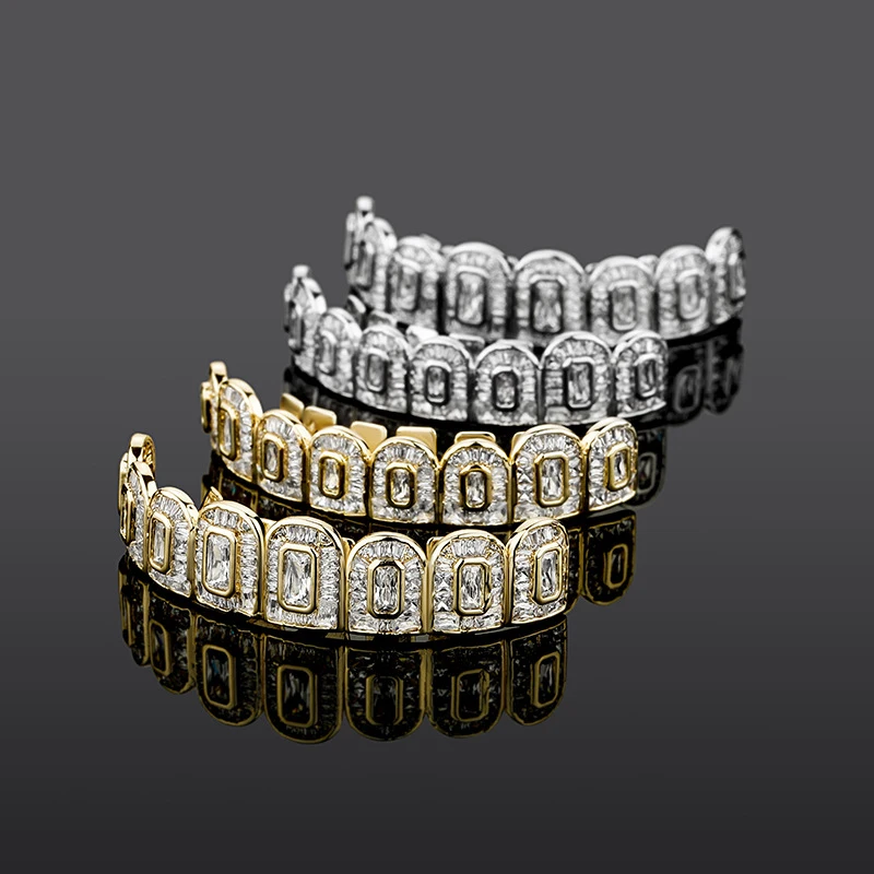 Novedad: Exquisitas y elegantes joyas decorativas de circonita de colores navideños estilo Hip Hop para hombres y mujeres, ideales para fiestas de rap y juegos de rol.