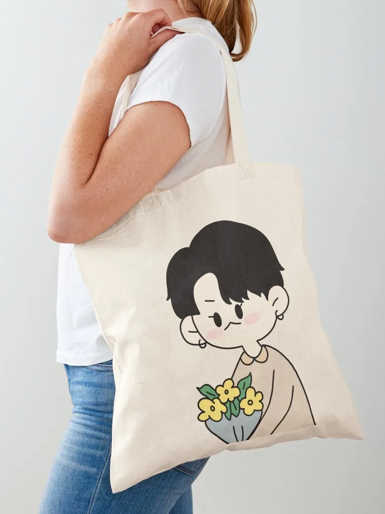 

ATEEZ Seonghwa Tote Bag cloth bag woman shopping cart bags large tote bag personalized tote