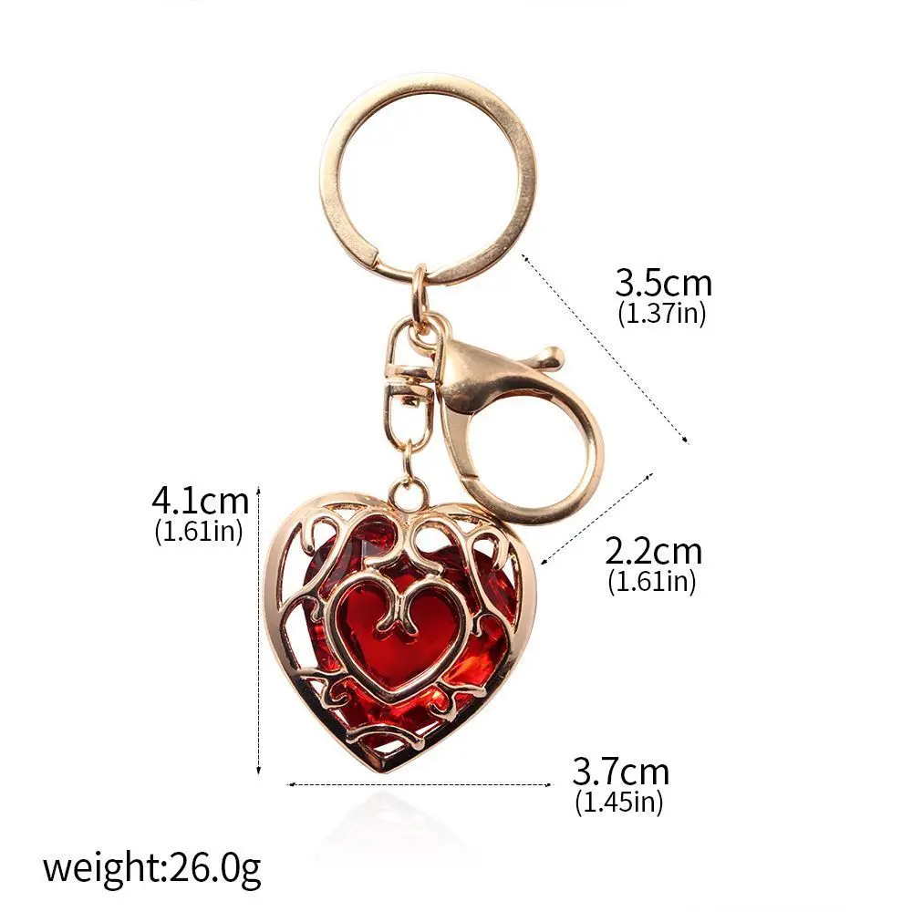 Game Link Heart Container Keychain, Cosplay Gift