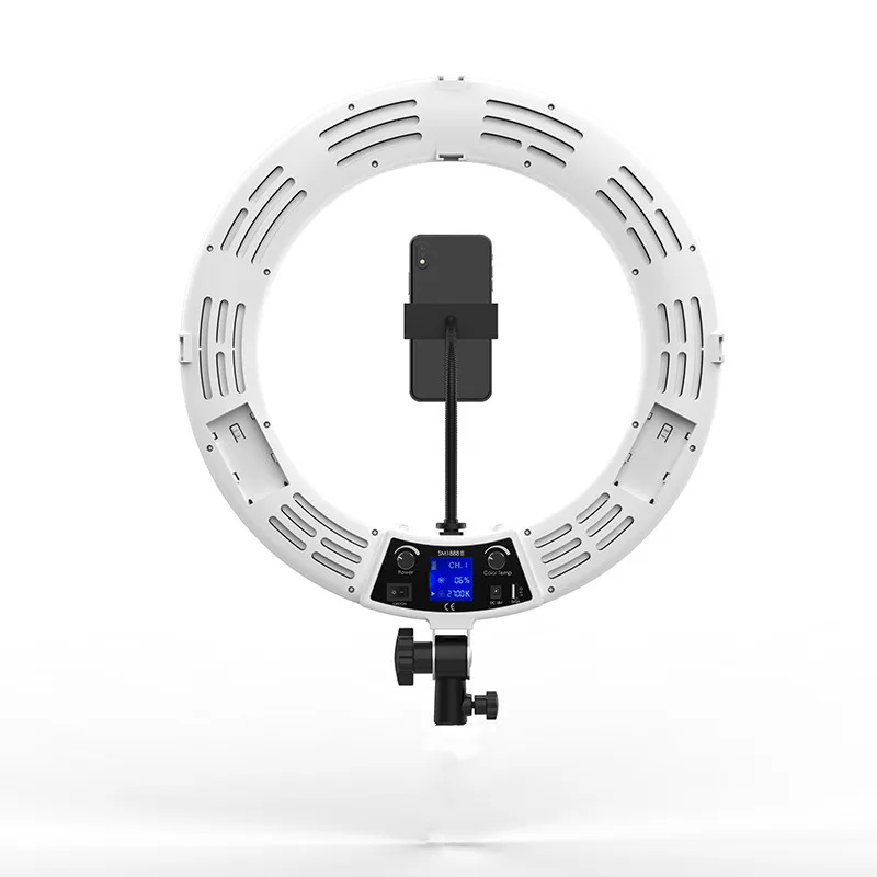 923HOT رائجة البيع شعار مخصص 18 بوصة التصوير الضوء الأيمن Selfie Tiktok المعيشة فيديو ملء ضوء 18 بوصة Led مصباح مصمم على شكل حلقة #2