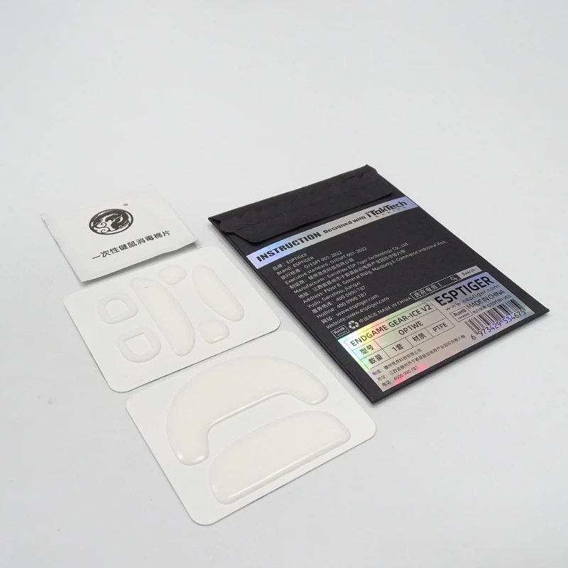 Esportstiger ICE V2 فأرة تزلج بأقدام تنزلق على حافة منحنية لـ ENDGAME GEAR OP1W