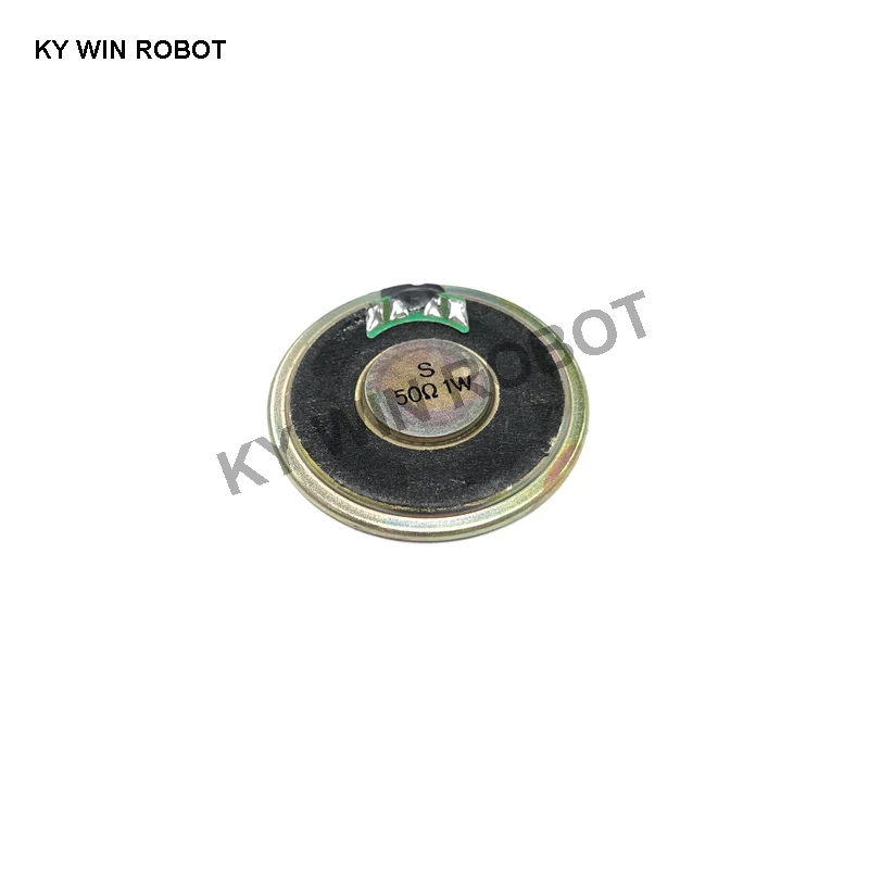 2pcs/lot New Ultra-thin Mini speaker 50 ohms 1 watt 1W50R speaker Diameter 40MM 4CM thickness5MM