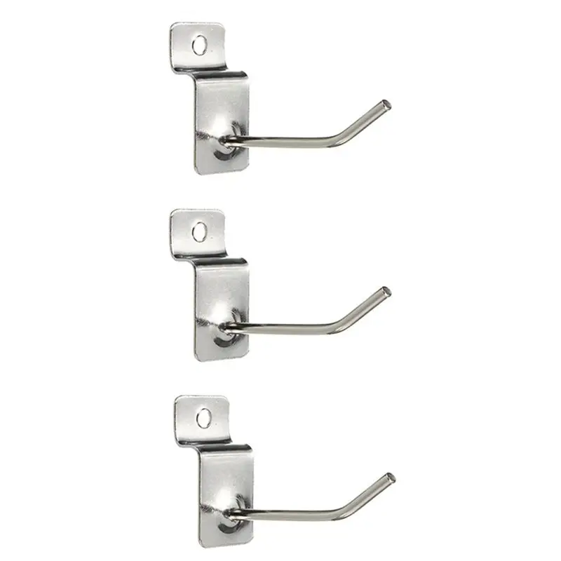 ABKW-75 X Slatwall Single Hook Pin Shop Display Fitting Prong Hanger 50Mm