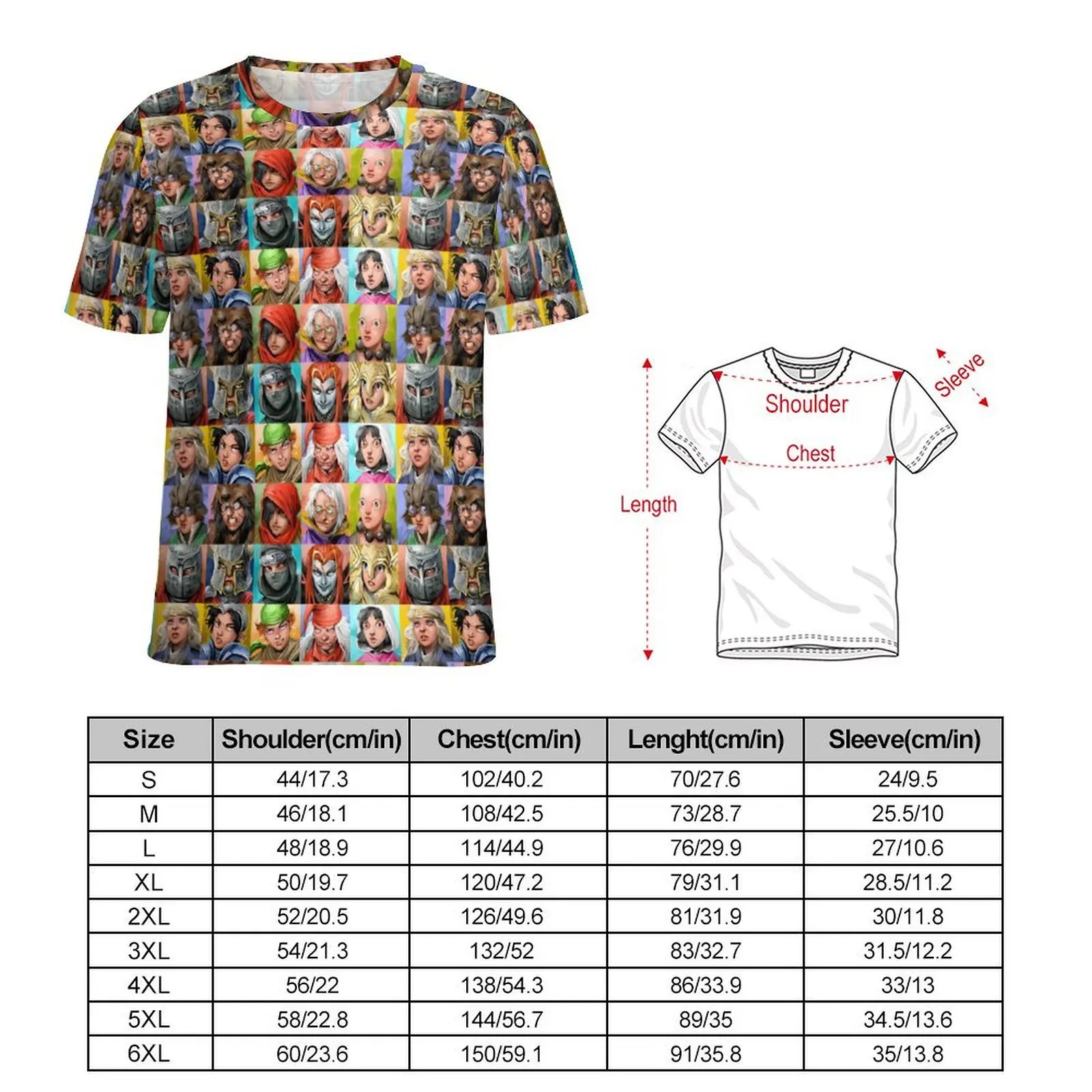 Summer T-Shirt Queens And Knights T-Shirts Wizards Y2K Casual Hip Hop Tees For Mens Short Sleeve Pattern Plus Size Tops