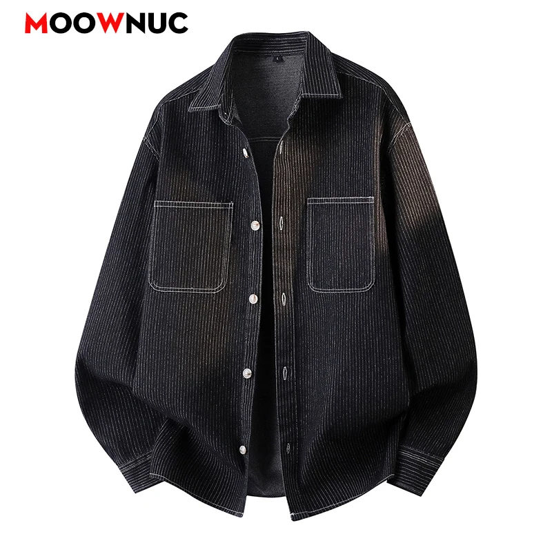 Men's Clothing Men's Casual Blouse Fashion Shirts Spring Autumn Streetwear Korean Streetdress Hombre Male Clothing Shirt Men