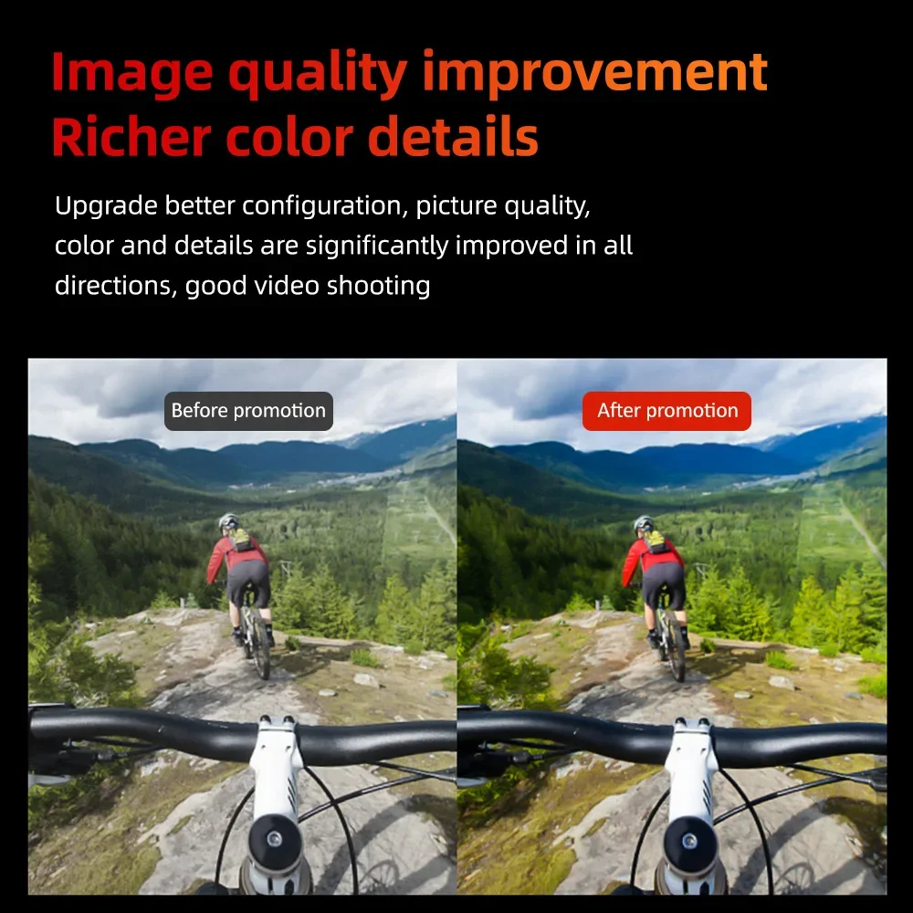 Sjcam C100 Plus Action Camera 4K Anti-Shake Cycling Dashcam Helmet Vlog Outdoor Camera 30FPS WiFi Waterproof Sports Camera