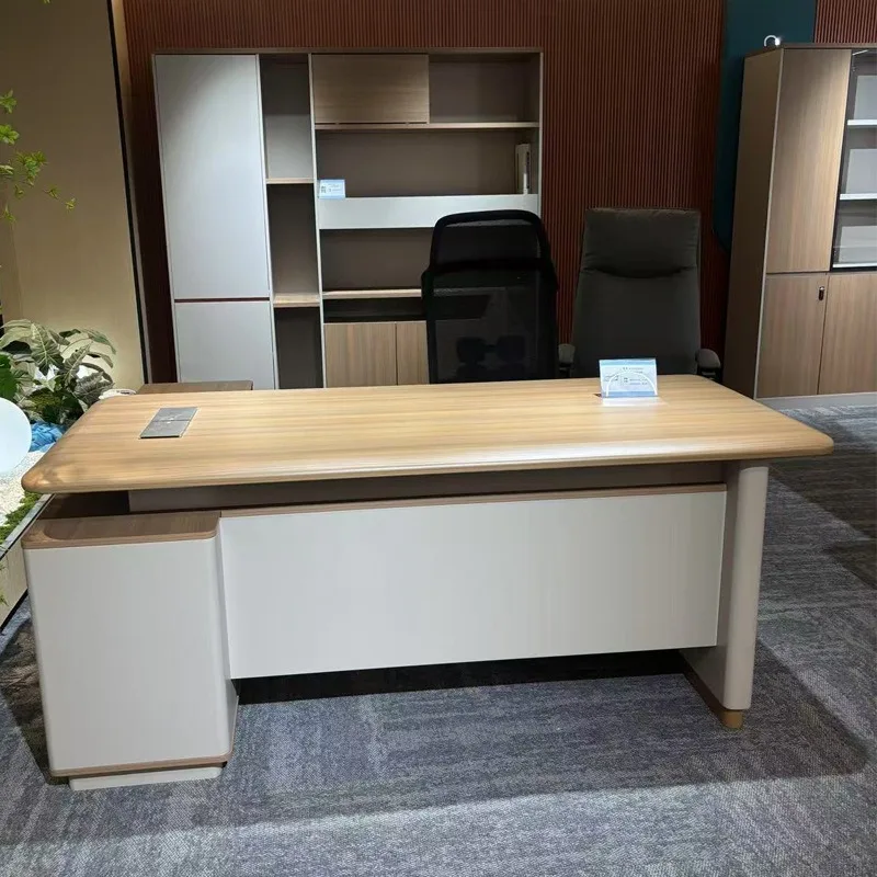 Supervisor desk Simple modern manager desk Office desks and chairs