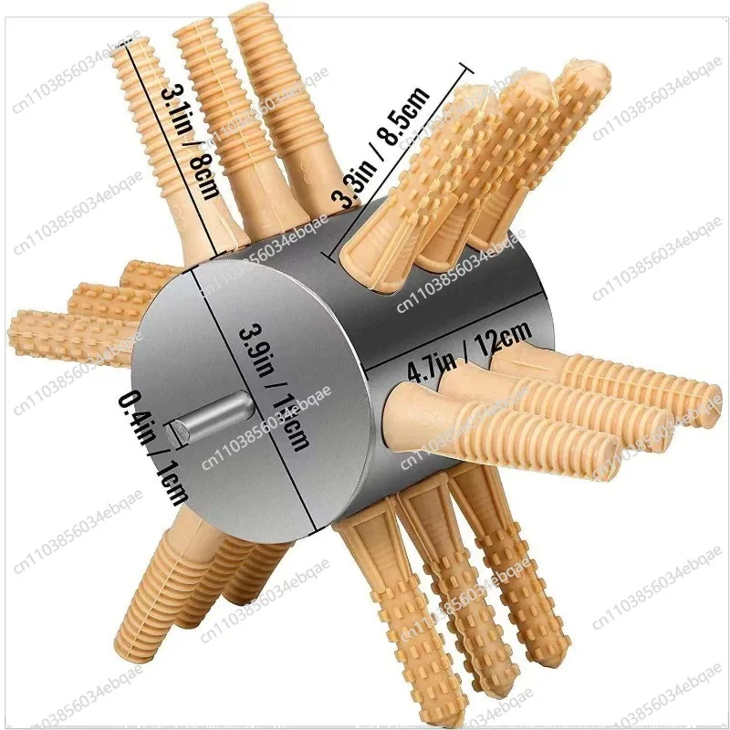 

Poultry Hair Remover Electric Drill Stainless Steel Semi-automatic Hair Removal Machine Chicken, Duck and Goose Hair Remover