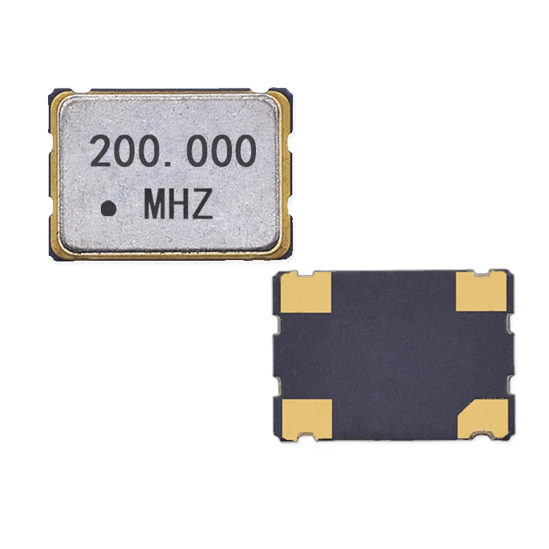 (5PCS) 5070 200M 200MHZ 200.000MHZ Active Crystal Oscillator SMD-4 OSC 5.0*7.0mm Crystal Oscillator Clock Oscillators 1.8V-5V