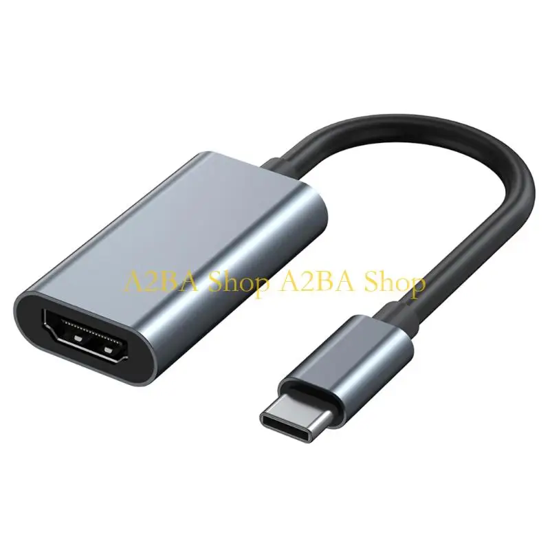 

A2BA Aluminum USB C To HDTV Converters Adapter For Entertainment And Business In 4K