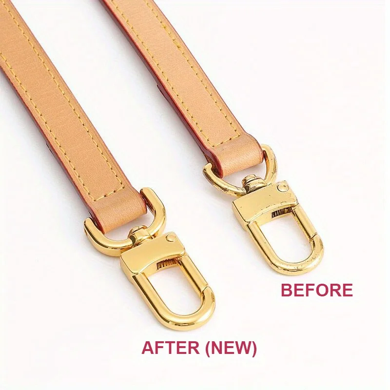 2PCS 13/16/19/25/32/38mm Metal Removable Hook Trigger Clip Belt Buckle Hook Easy Repair Leather Craft Bag Belt Screw Carabiner