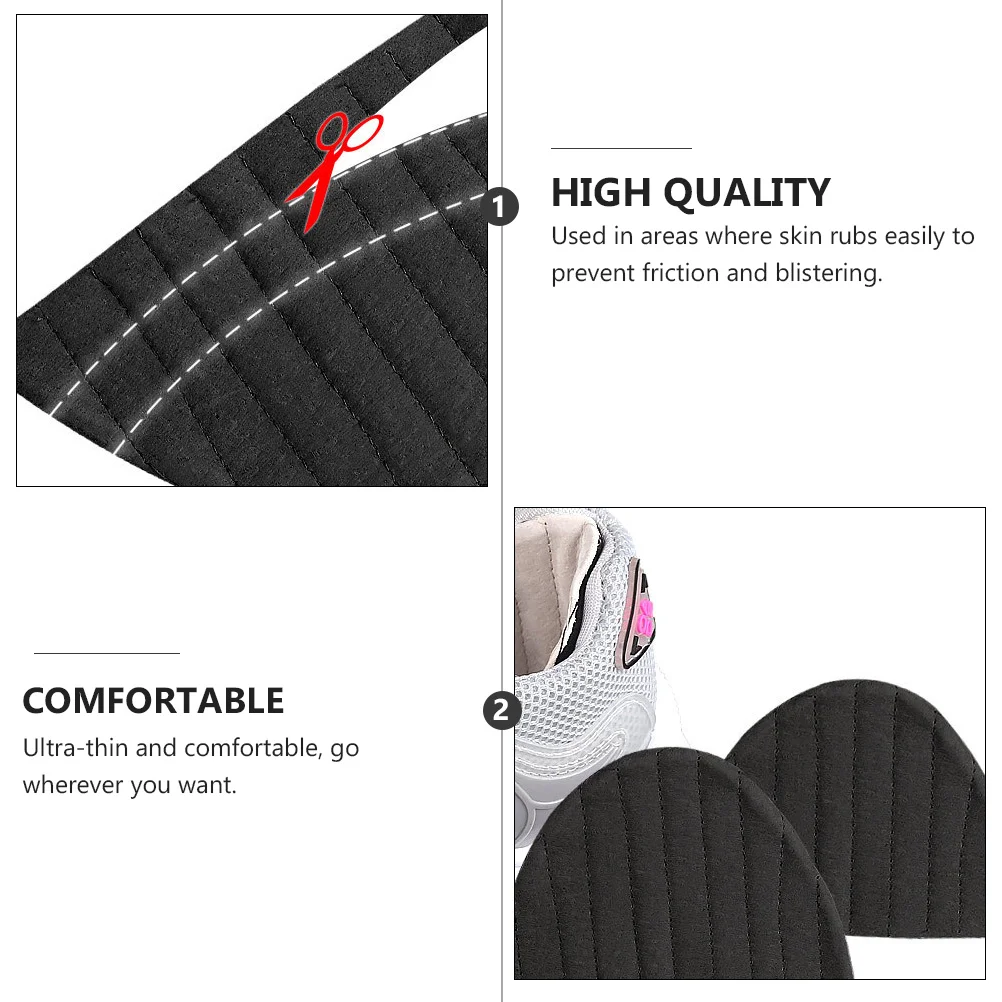 

Anti-wear Stickers Flat Shoe Cushion Self-adhesive Heel Pad Grips Pads Foot Care Protector