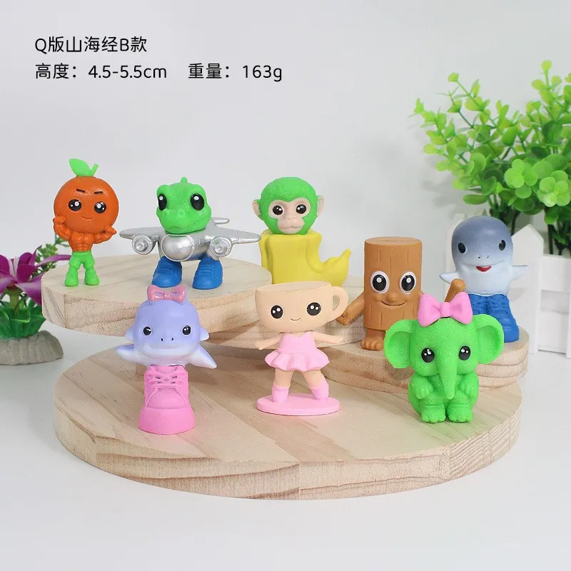 Colorful Dragon King Fusion Monster Tralalerotralala Tung Sahur Tralala Funny Shark Shimpanzini Bananini Kawaii AI Character