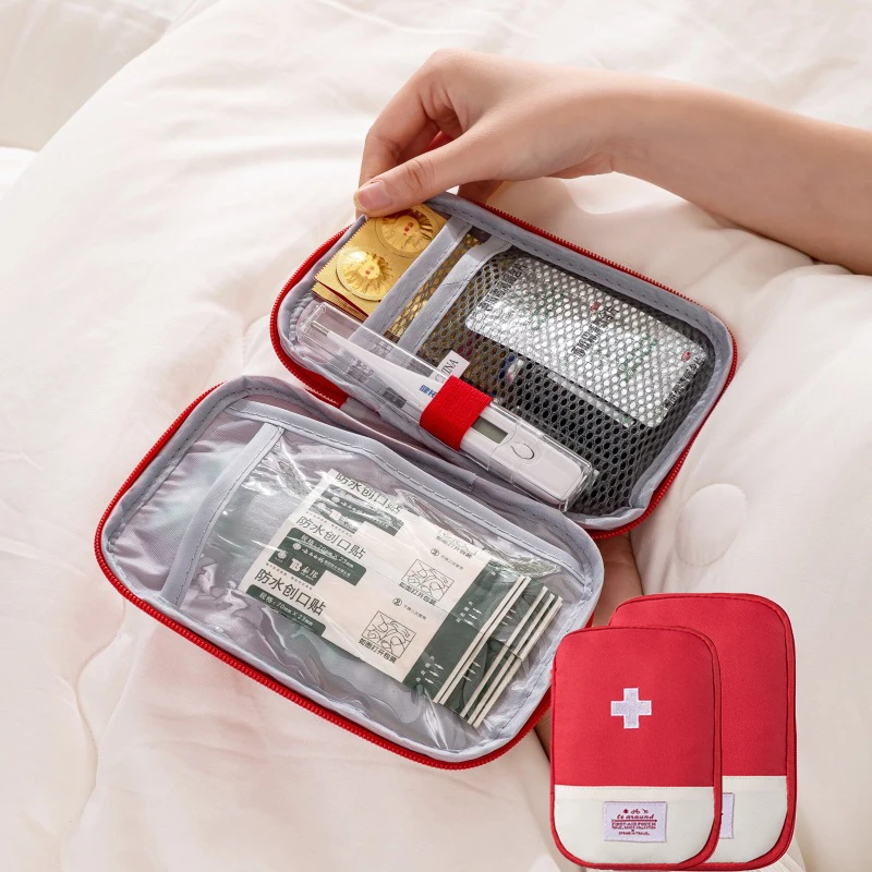 Outdoor First Aid Medical Bag Emergency Medicine Storage Bag Traveling Portable Children's Medical Kit
