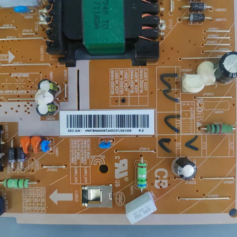 BN44-00872A BN44-00872B zasilacz do Samsung TV UN49K6250AFXZA UN55K6250AFXZA UE55K6500 UE49K6500 UE55K6300 UE49K5500AK