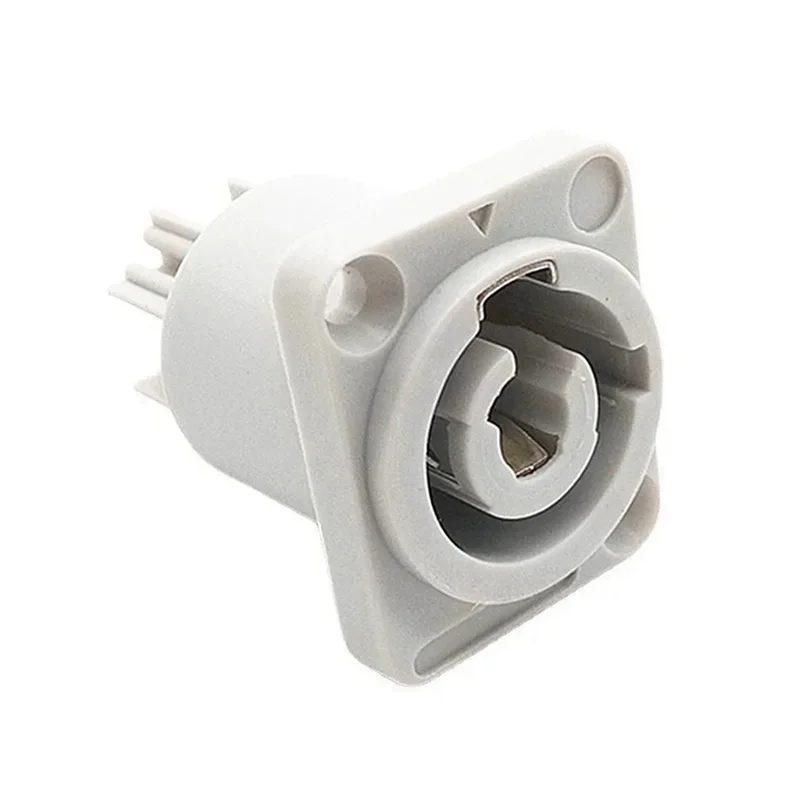 A99T 20Pcs 3 PIN 20A 250V AC Powercon Connector Socket NAC3MPA-1 NAC3MPB-1 Output Connector Blue And Grey White