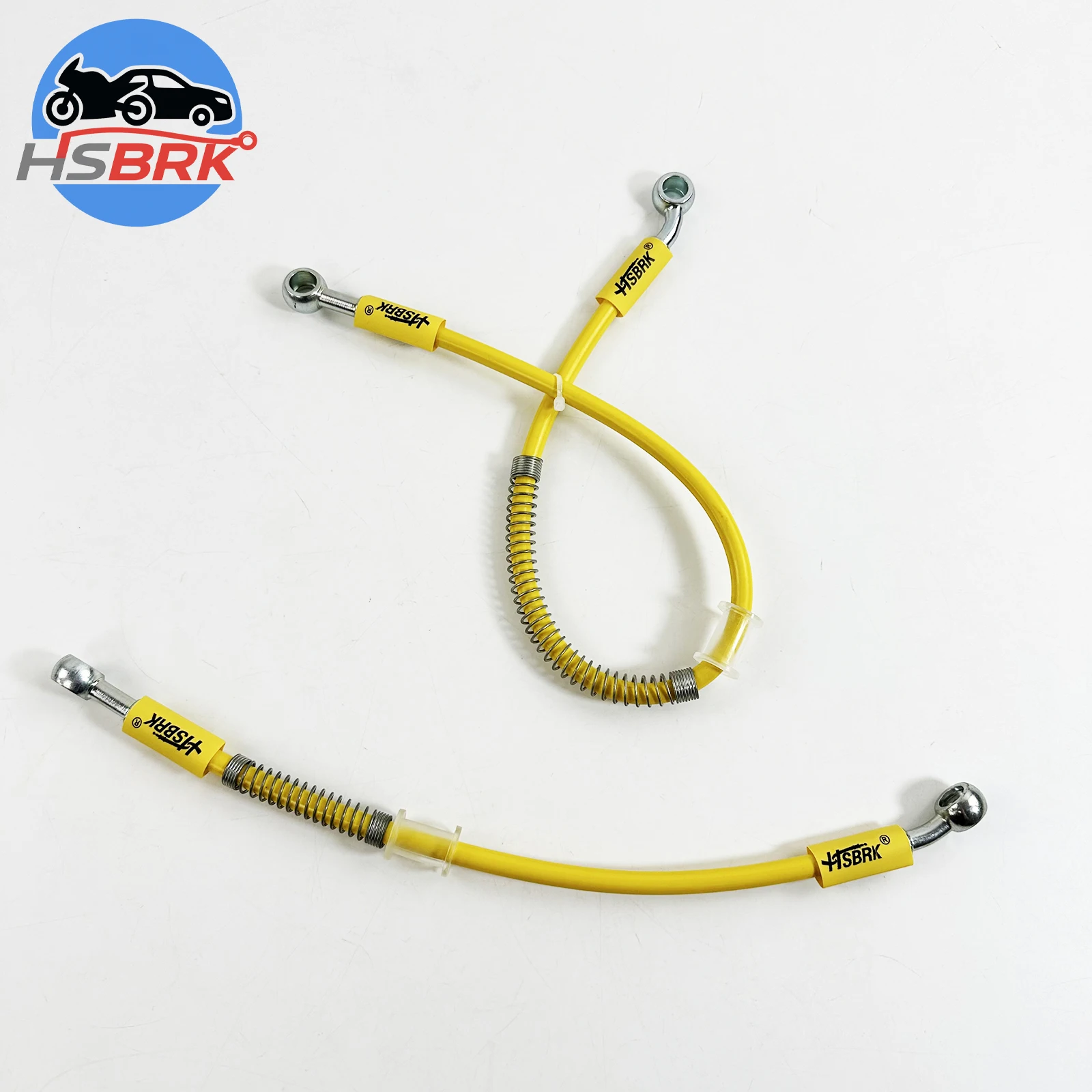Stainless Steel Braided Nylon Brake Hose 10-200CM High Temperature Resistant Brake Line for Car Motorcycle Modification