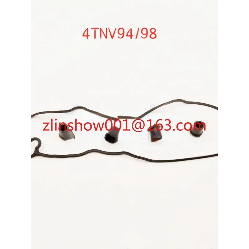 Excavator  Engine 4tnv94/98 Valve Cover Rubber Strip Pad Fuel Nozzle Ferrule Oil Seal